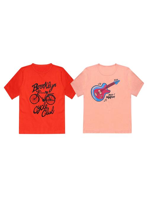 pack of 2 printed t-shirt - 19632172 - Very Small Image - 1