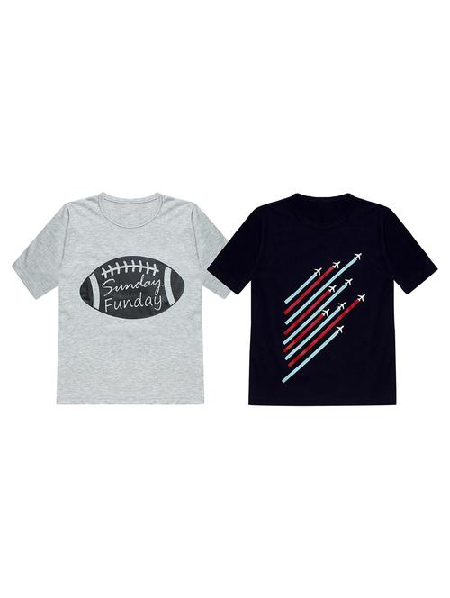 pack of 2 printed t-shirt - 19632196 - Very Small Image - 1