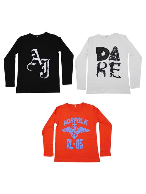 pack of 3 printed t-shirt - 19632212 - Very Small Image - 1