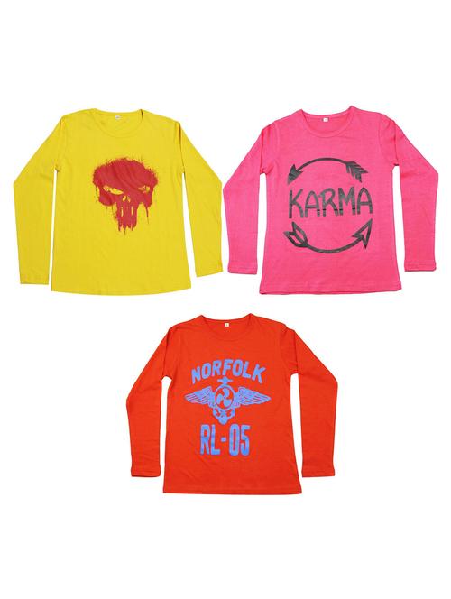 pack of 3 printed t-shirt - 19632214 - Very Small Image - 1