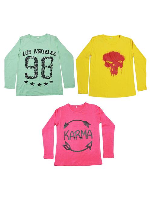pack of 3 printed t-shirt - 19632222 - Very Small Image - 1