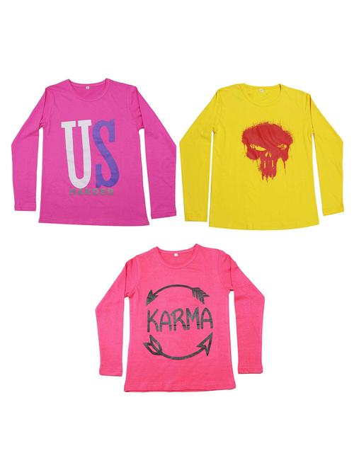 pack of 3 printed t-shirt - 19632228 - Very Small Image - 1