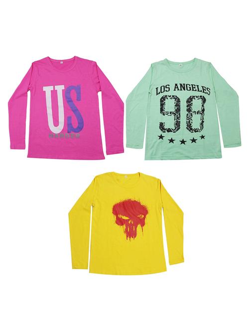 pack of 3 printed t-shirt - 19632234 - Very Small Image - 1