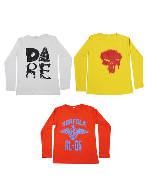 pack of 3 printed t-shirt - 19632238 - Very Small Image - 1