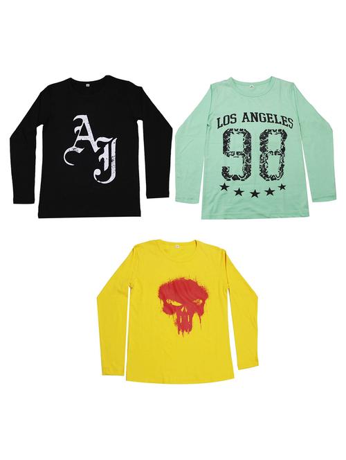 pack of 3 printed t-shirt - 19632261 - Very Small Image - 1