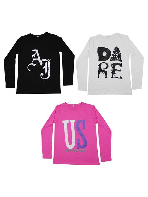 pack of 3 printed t-shirt - 19632264 - Very Small Image - 1