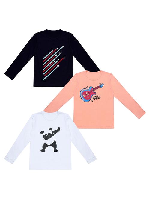 pack of 3 printed t-shirt - 19632309 - Very Small Image - 1