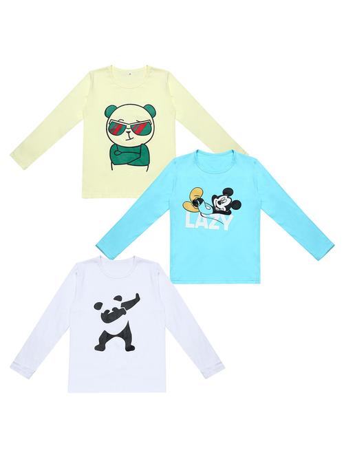 pack of 3 printed t-shirt - 19632319 - Very Small Image - 1
