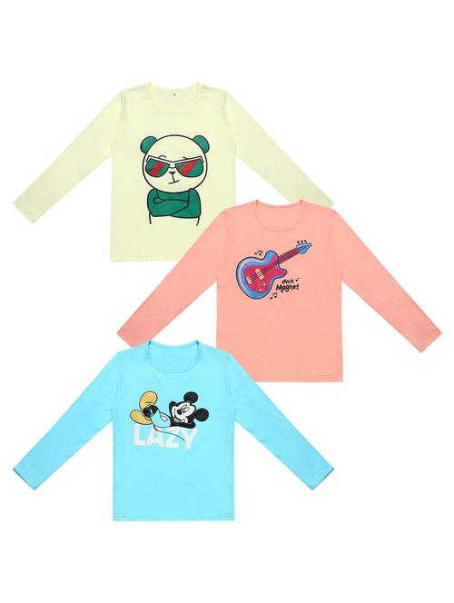 pack of 3 printed t-shirt - 19632327 - Very Small Image - 1