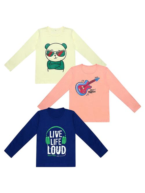 pack of 3 printed t-shirt - 19632328 - Very Small Image - 1