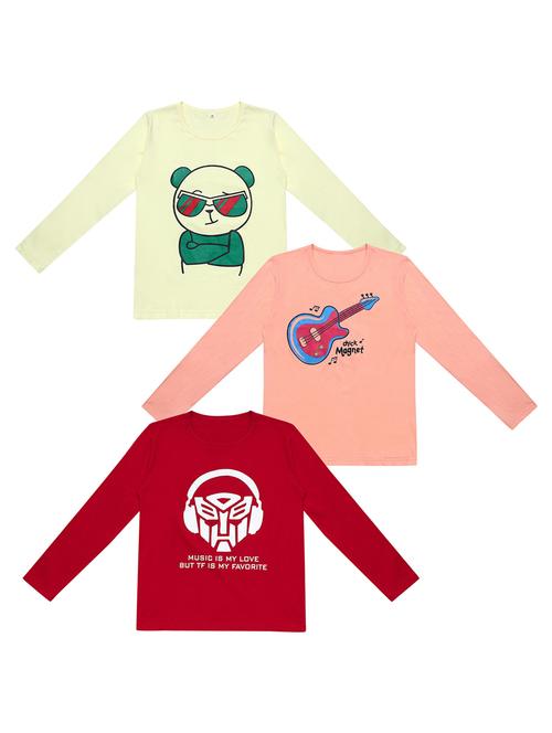 pack of 3 printed t-shirt - 19632329 - Very Small Image - 1