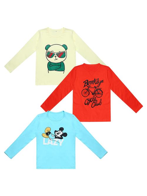 pack of 3 printed t-shirt - 19632331 - Very Small Image - 1