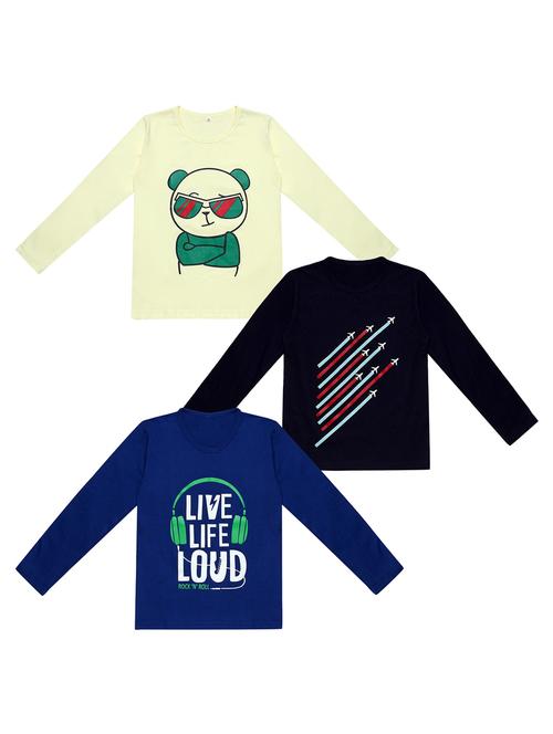 pack of 3 printed t-shirt - 19632338 - Very Small Image - 1
