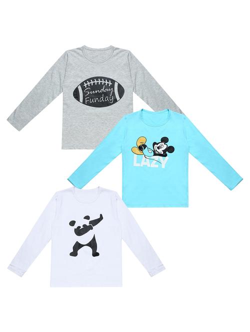 pack of 3 printed t-shirt - 19632342 - Very Small Image - 1