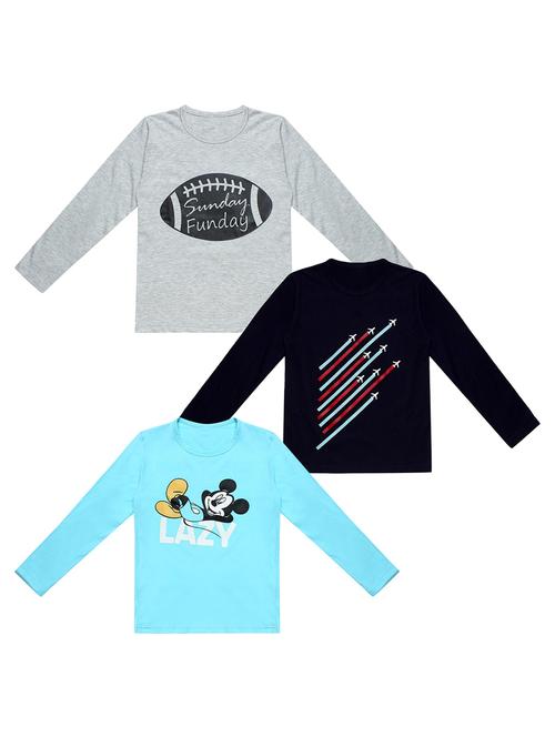 pack of 3 printed t-shirt - 19632360 - Very Small Image - 1