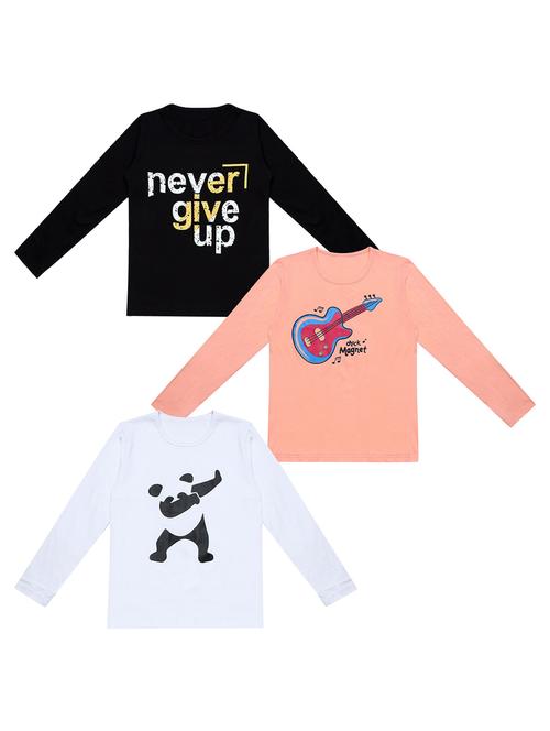 pack of 3 printed t-shirt - 19632379 - Very Small Image - 1