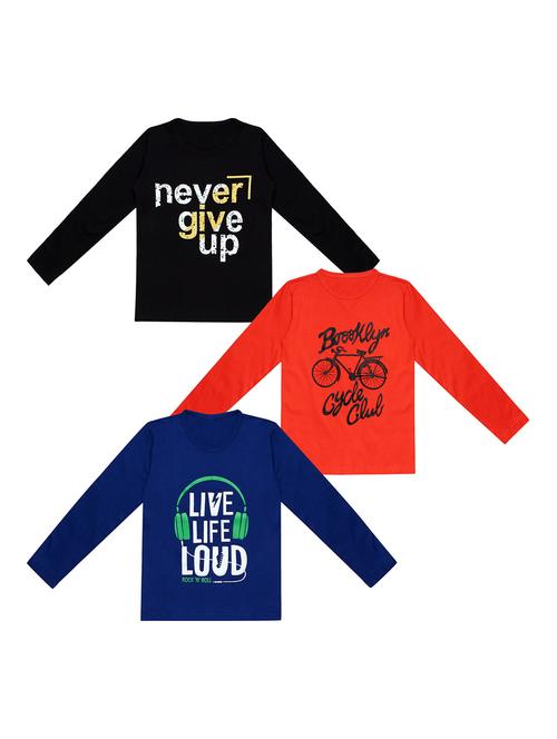 pack of 3 printed t-shirt - 19632386 - Very Small Image - 1