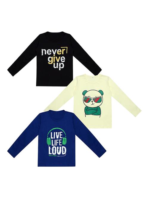 pack of 3 printed t-shirt - 19632398 - Very Small Image - 1