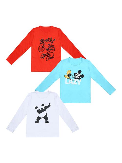 pack of 3 printed t-shirt - 19632410 - Very Small Image - 1