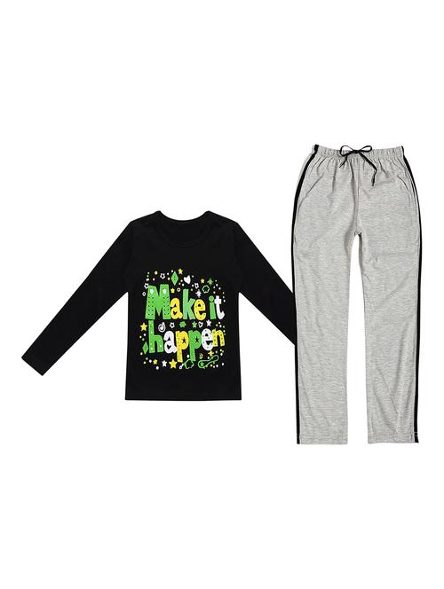 girl full length night suit set - 19634288 - Very Small Image - 1
