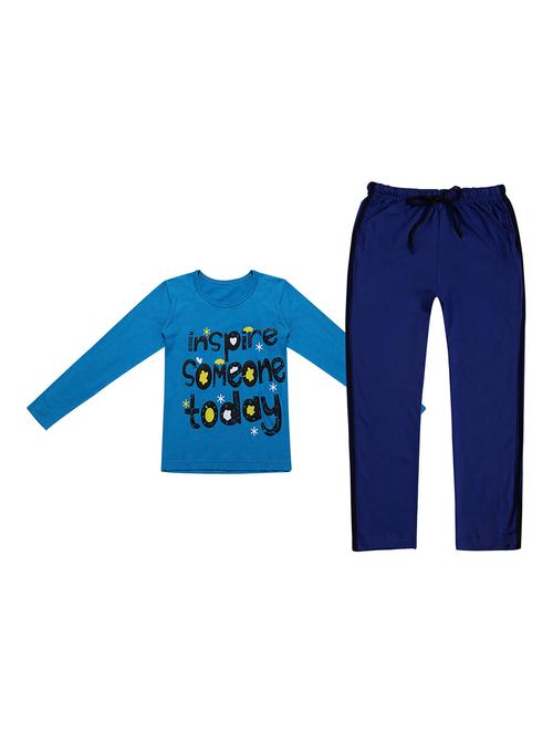 girl full length night suit set - 19634318 - Very Small Image - 1