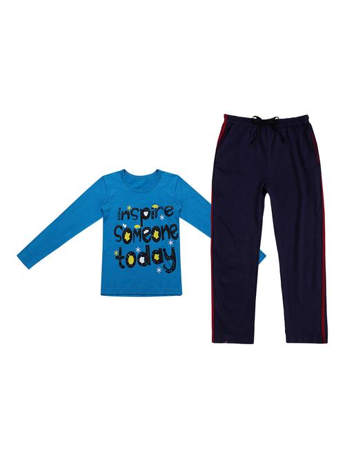 girl full length night suit set - 19634320 - Very Small Image - 1