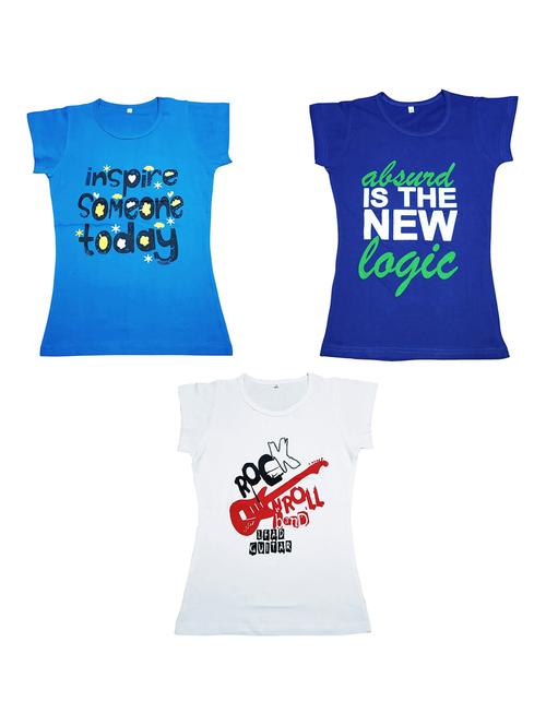 pack of 3 printed tee - 19635482 - Very Small Image - 1