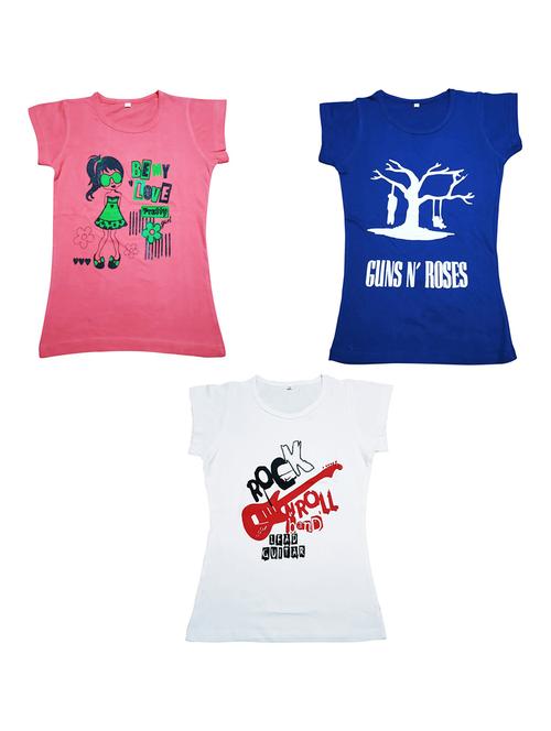 pack of 3 printed tee - 19635498 - Very Small Image - 1