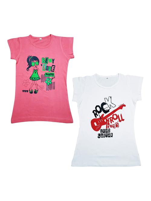 pack of 2 printed tee - 19635580 - Very Small Image - 1