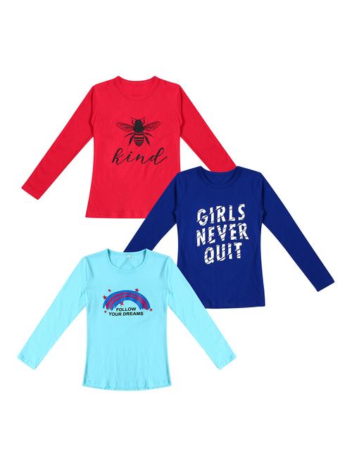 pack of 3 printed tee - 19635632 - Very Small Image - 1