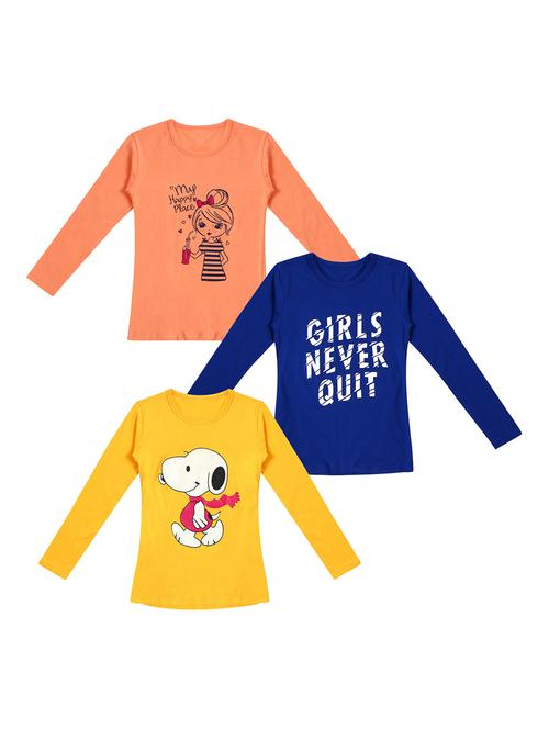 pack of 3 printed tees - 19635637 - Very Small Image - 1