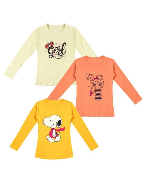 pack of 3 printed tees - 19635658 - Very Small Image - 1