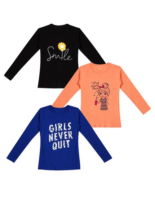 pack of 3 printed tees - 19635677 - Very Small Image - 1