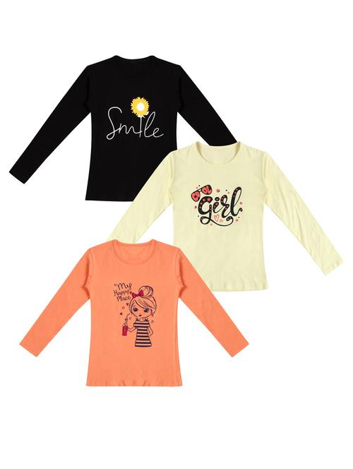 pack of 3 printed tees - 19635686 - Very Small Image - 1