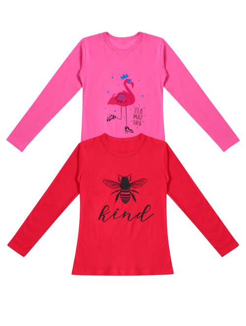 pack of 2 printed tees - 19635713 - Very Small Image - 1