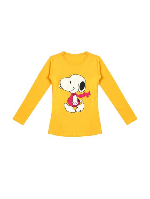 yellow cotton tee - 19635750 - Very Small Image - 1