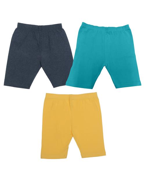 pack of 3 solid shorts - 19636347 - Very Small Image - 1
