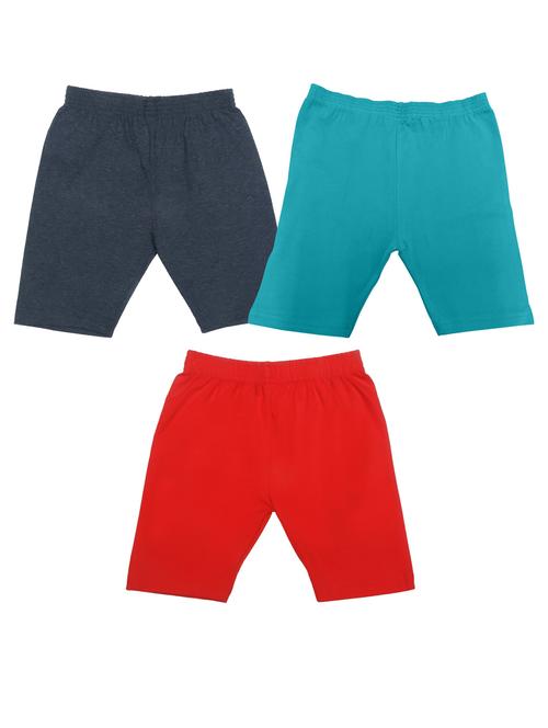 pack of 3 solid shorts - 19636348 - Very Small Image - 1