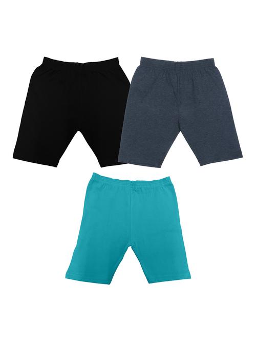 pack of 3 solid shorts - 19636797 - Very Small Image - 1