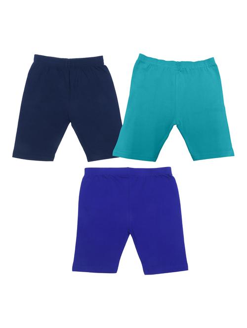 pack of 3 solid shorts - 19636805 - Very Small Image - 1