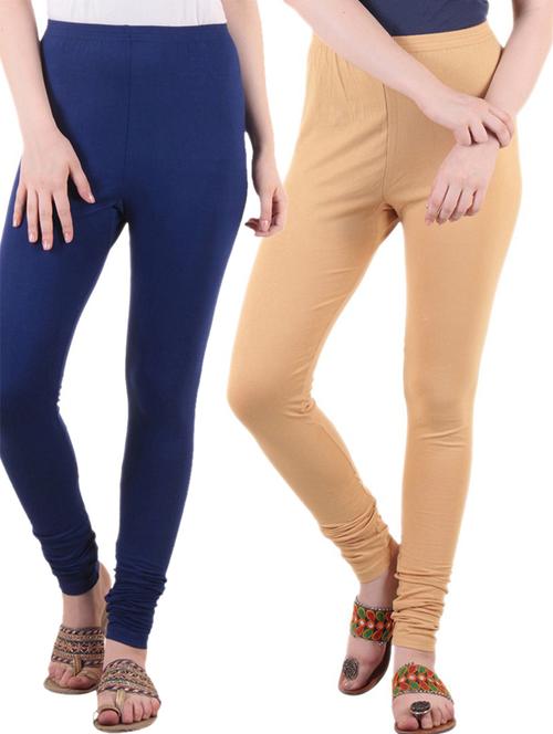 pack of 2 solid leggings - 19637488 - Very Small Image - 1