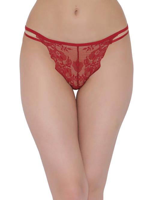 red lace bikini panty - 19638215 - Very Small Image - 1