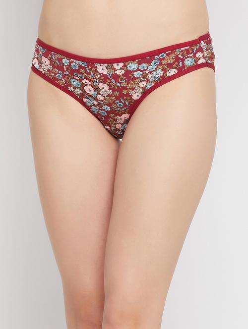 red polyamide bikini panty - 19638243 - Very Small Image - 1