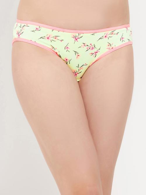 green polyamide bikini panty - 19638272 - Very Small Image - 1