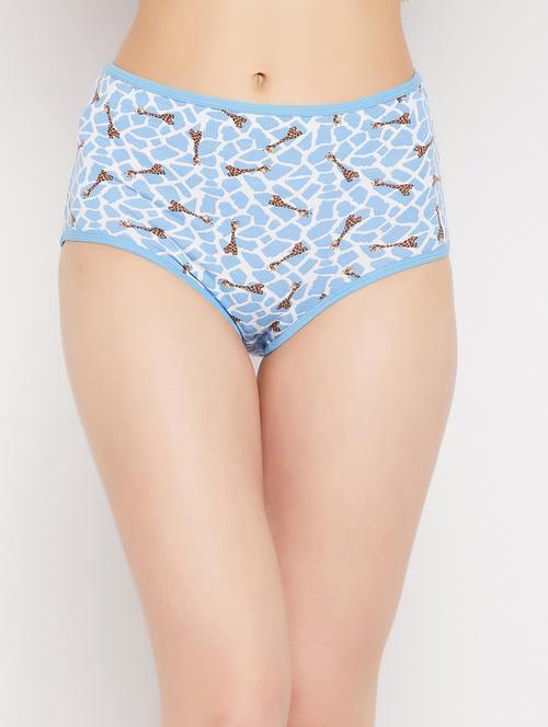 blue cotton hipster panty - 19638327 - Very Small Image - 1