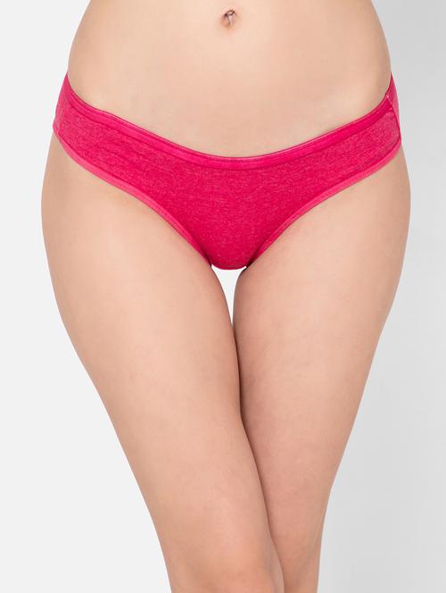 pink cotton bikini panty - 19638347 - Very Small Image - 1