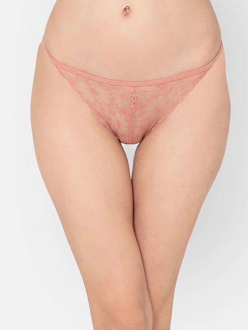 pink lace bikini panty - 19638509 - Very Small Image - 1