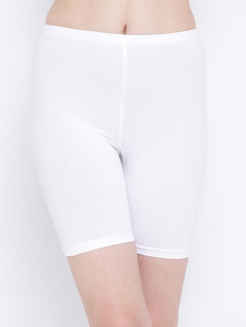 white cotton boy shorts panty - 19638554 - Very Small Image - 1