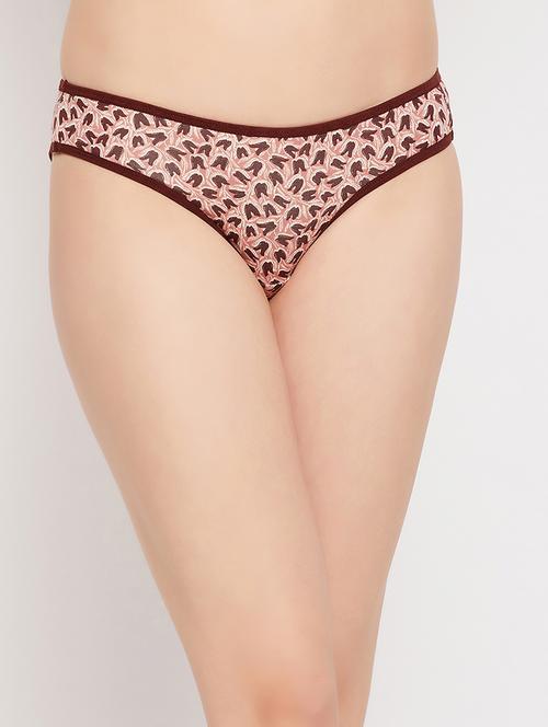 pink cotton bikini panty - 19638646 - Very Small Image - 1