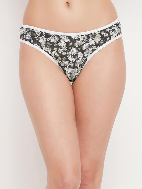 black cotton bikini panty - 19638663 - Very Small Image - 1